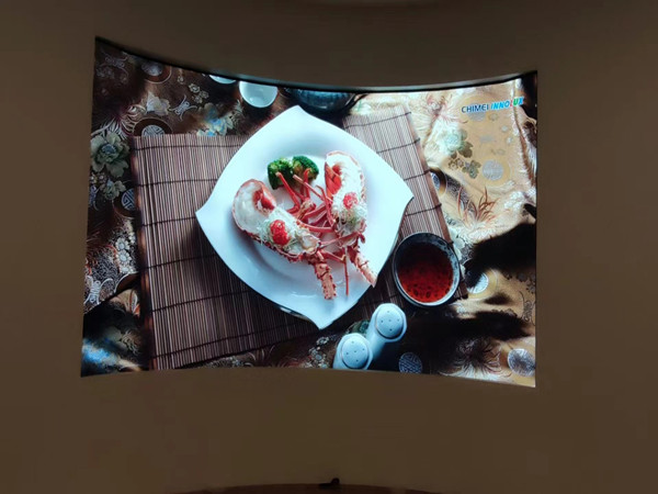 蓬溪室内P2.5弧形LED屏